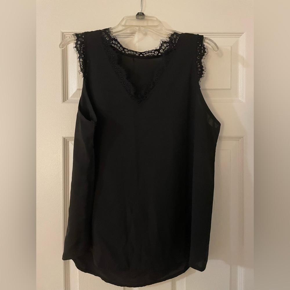 Classy tank top blouse!
